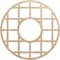 Ekena Millwork O'Neal Wood Fretwork Pierced Ceiling Medallion, Alder, 40"OD x 14 1/2"ID x 3/8"T CMWP40X40X0375ONAL - alternate 1